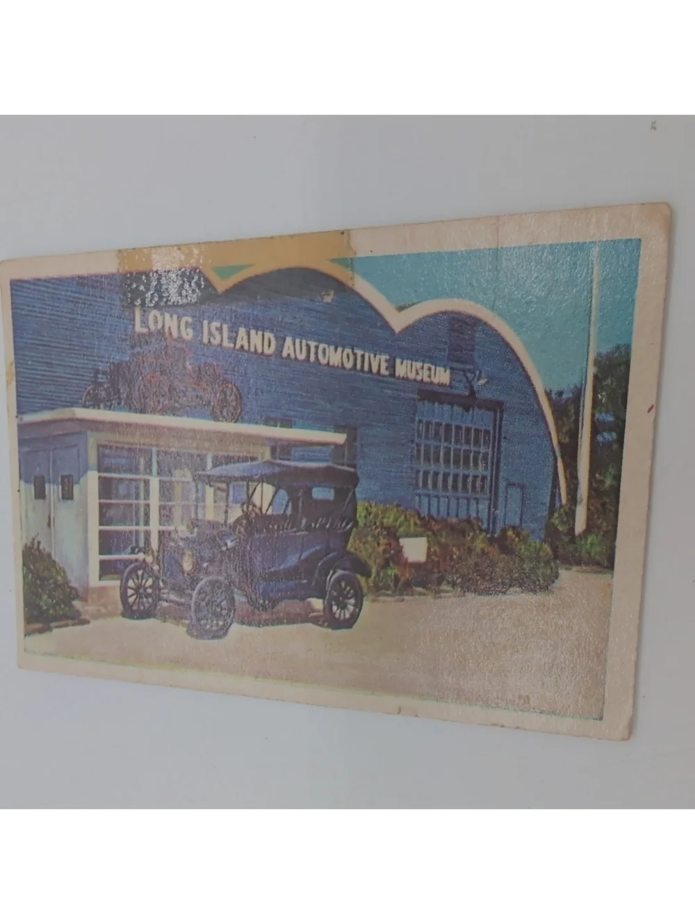 1954 Topps Card Set 3 Long Island Car Museum, Vespa, De Dion Bouton Trike